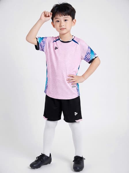 Quần áo bóng đá Just Play Pegasus hồng trẻ em