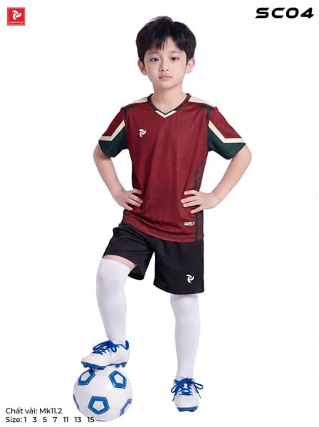 Quần áo bóng đá Just Play SC04 trẻ em